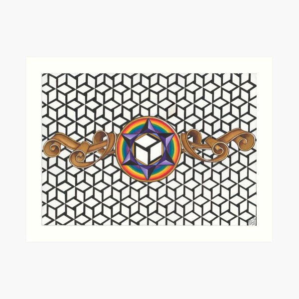 Healing Multi-Dimensional Antahkarana Art Print