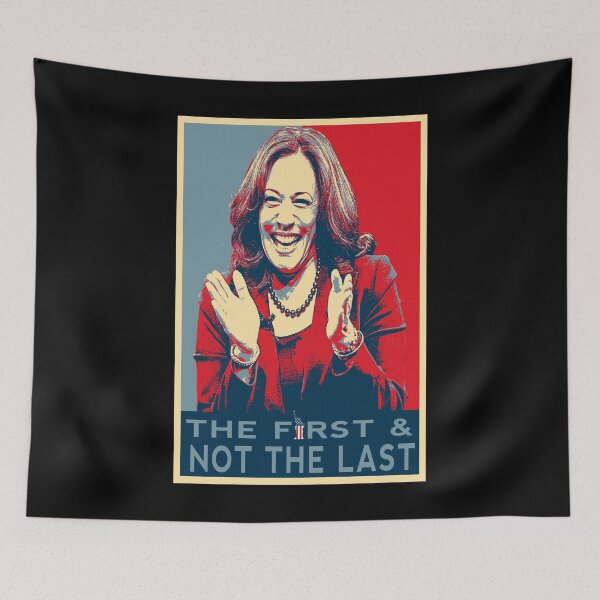 Item preview, The First & Not The Last-Kamala Harris Quote Gift Idea designed and sold by PhillDaPhlava.