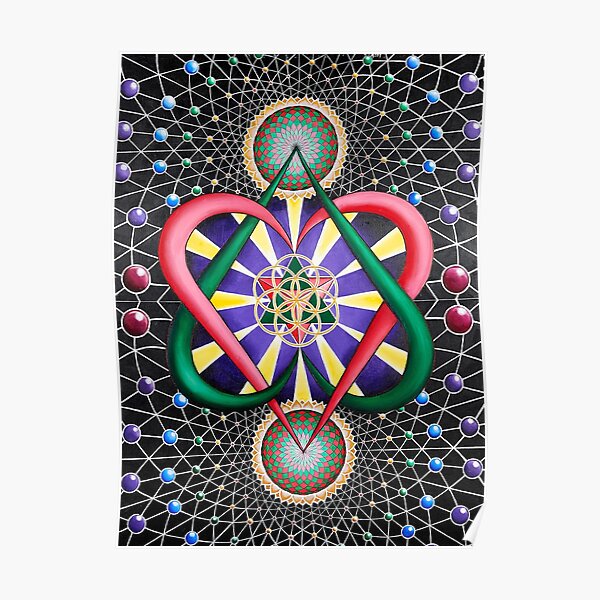 The Toroidal Creation Geometry of Love Poster