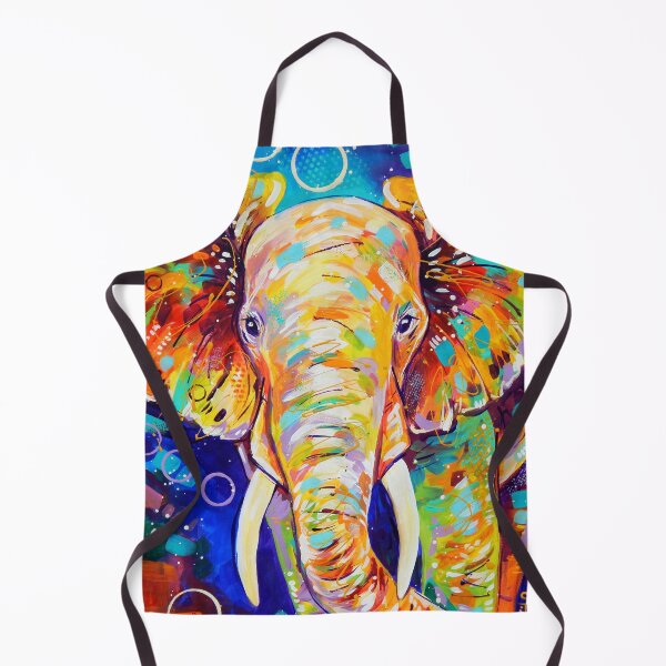 Item preview, Colorful Elephant designed and sold by Sandra Trubin.