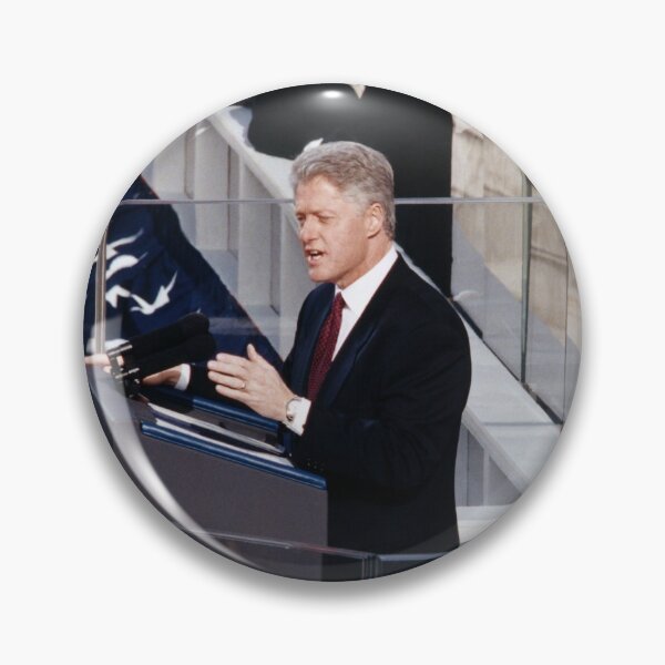 Item preview, President Clinton Delivering His Inaugural Address - 1997 designed and sold by warishellstore.