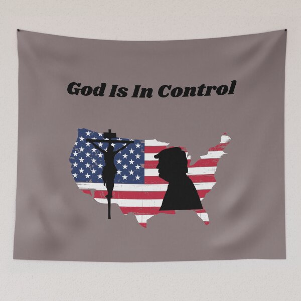 Item preview, God Is In Control designed and sold by Gratefulme1.