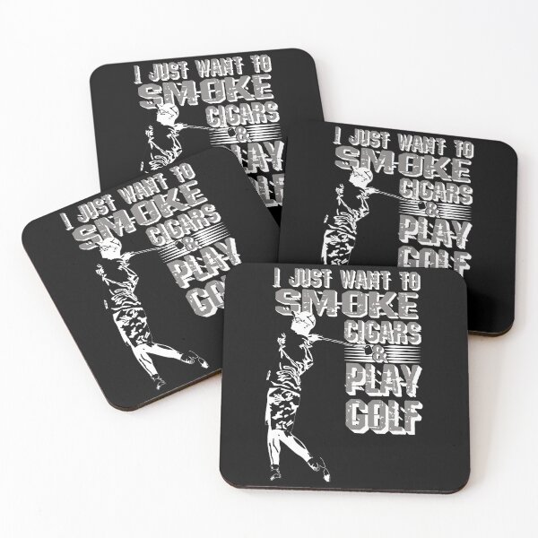 Item preview, Smoke Cigars and Play Golf designed and sold by CharJens.