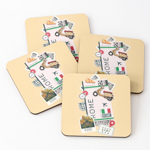 Item preview, Boarding pass Rome designed and sold by Freeshstyle.