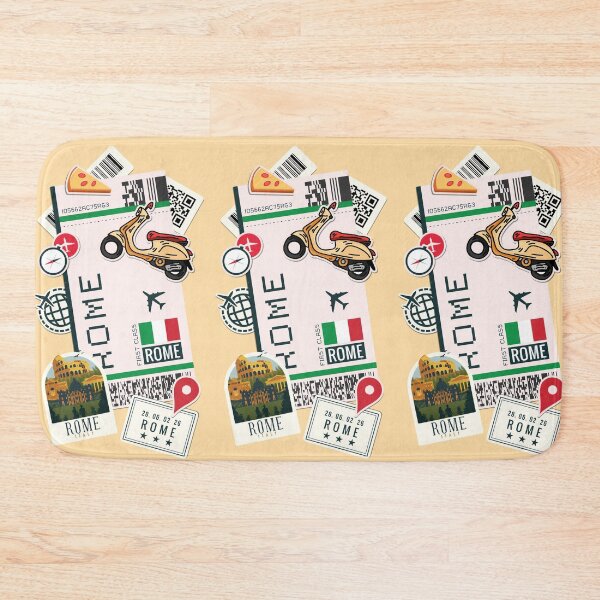 Item preview, Boarding pass Rome designed and sold by Freeshstyle.