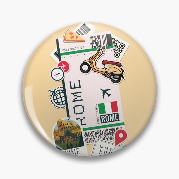 Item preview, Boarding pass Rome designed and sold by Freeshstyle.
