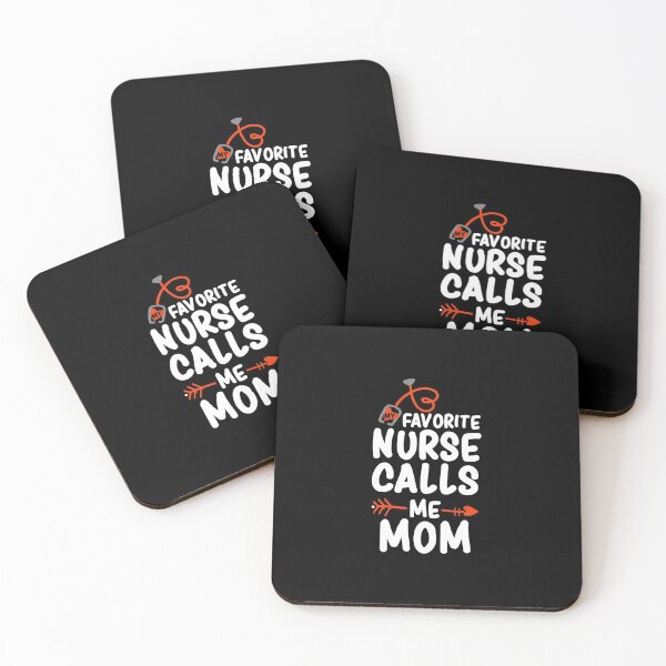 Item preview, My Favorite Nurse Calls Me Mom / Women Girls Mother Day Nursing Gifts Tee / Mens / Funny Gift Ideas designed and sold by biigshow.