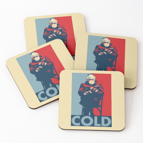 Item preview, Bernie Sanders - COLD Funny Hilarious Bernie Mittens Meme designed and sold by JinxWhaleDesign.