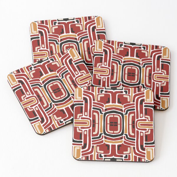 Item preview, African nonfigurative native pattern designed and sold by PG Illustration.