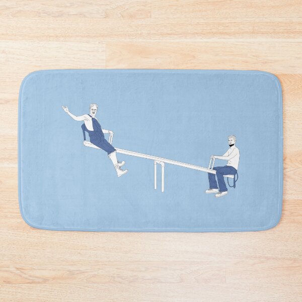 Item preview, Dwight and Mose Seesaw - The Office Google Maps designed and sold by KILLTHEBOX.