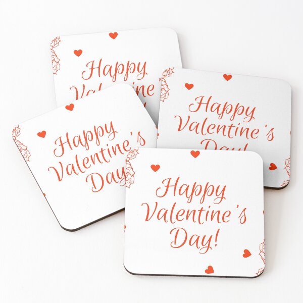 Item preview, Happy Valentine's Day With Miniature Hearts and Side Roses designed and sold by KayLadyBug.