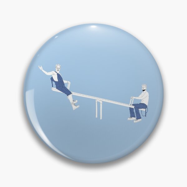 Item preview, Dwight and Mose Seesaw - The Office Google Maps designed and sold by KILLTHEBOX.