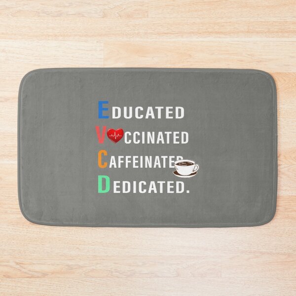 Item preview, Educated Vaccinated Caffeinated Dedicated designed and sold by prodesign2021.