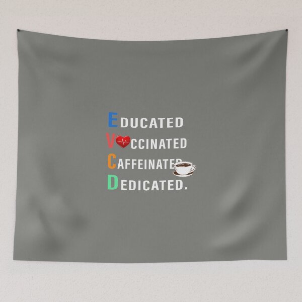 Item preview, Educated Vaccinated Caffeinated Dedicated designed and sold by prodesign2021.