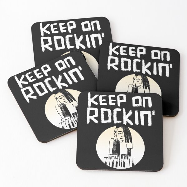 Item preview, Keep on Rockin the Piano designed and sold by badlydrawnbabe.