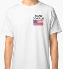 Camiseta clásica Joder Donald Trump