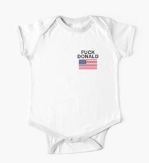 Fuck Donald Trump Baby Body Kurzarm