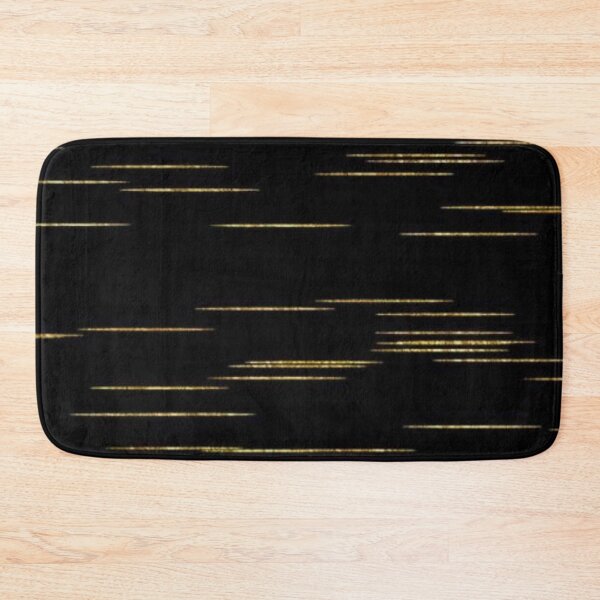 Item preview, Black and Gold Lines pattern Background designed and sold by AMS-ART.