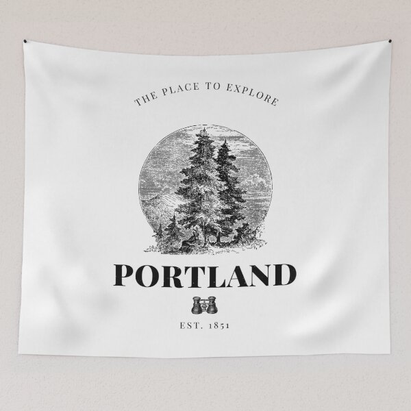 Item preview, Portland Oregon The Place To Explore Collection designed and sold by VHIndy-Tees.