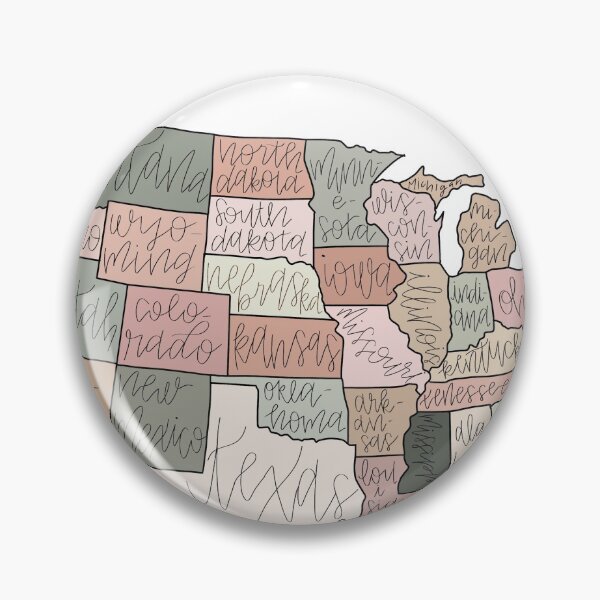 Item preview, Muted Map designed and sold by Ash-Wood-Finds.