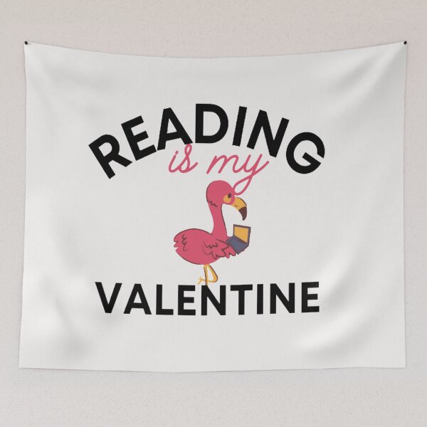 Artikelvorschau, Lesen ist mein niedliches romantisches Zitat zum Valentinstag für Bücherwürmer entworfen und verkauft von ChezNoz.