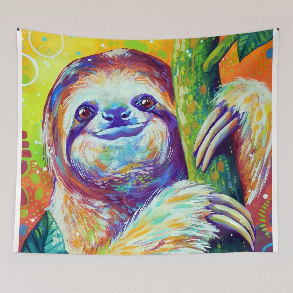 Item preview, Just Chilling Sloth designed and sold by Sandra Trubin.