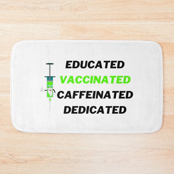 Item preview, Educated Vaccinated Caffeinated Dedicated  designed and sold by Tawfiktyson.