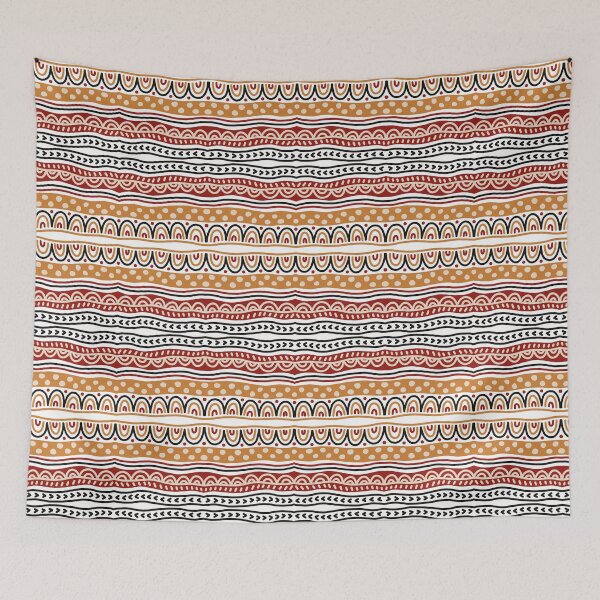 Item preview, Nonfigurative boho chic pattern designed and sold by PG Illustration.