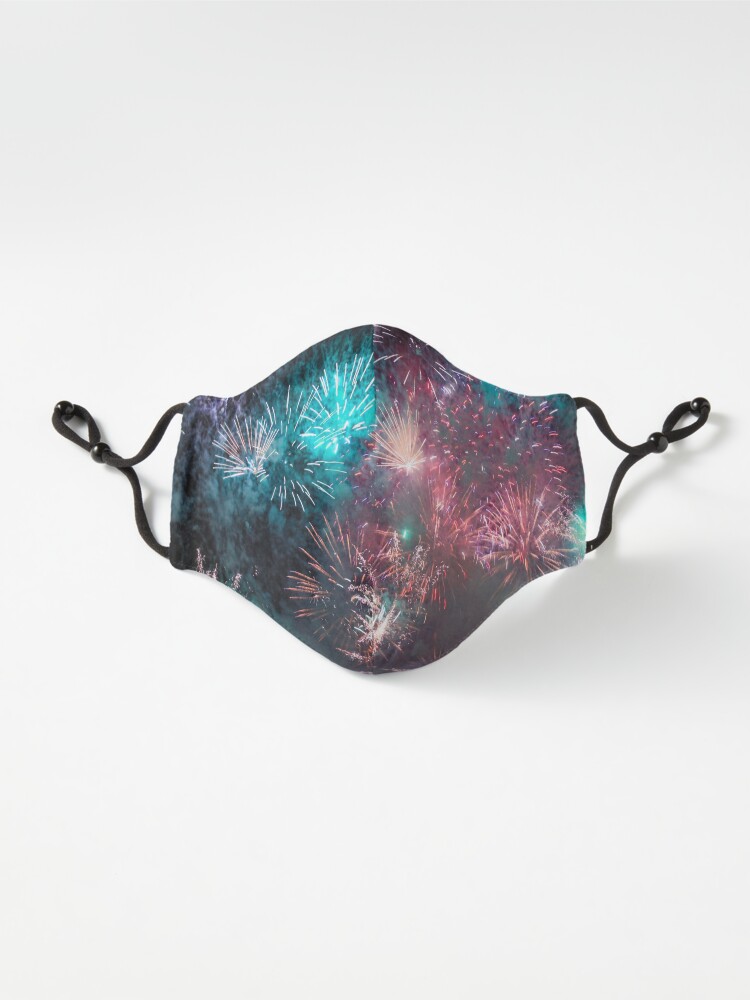 Alternate view of Fireworks Mask