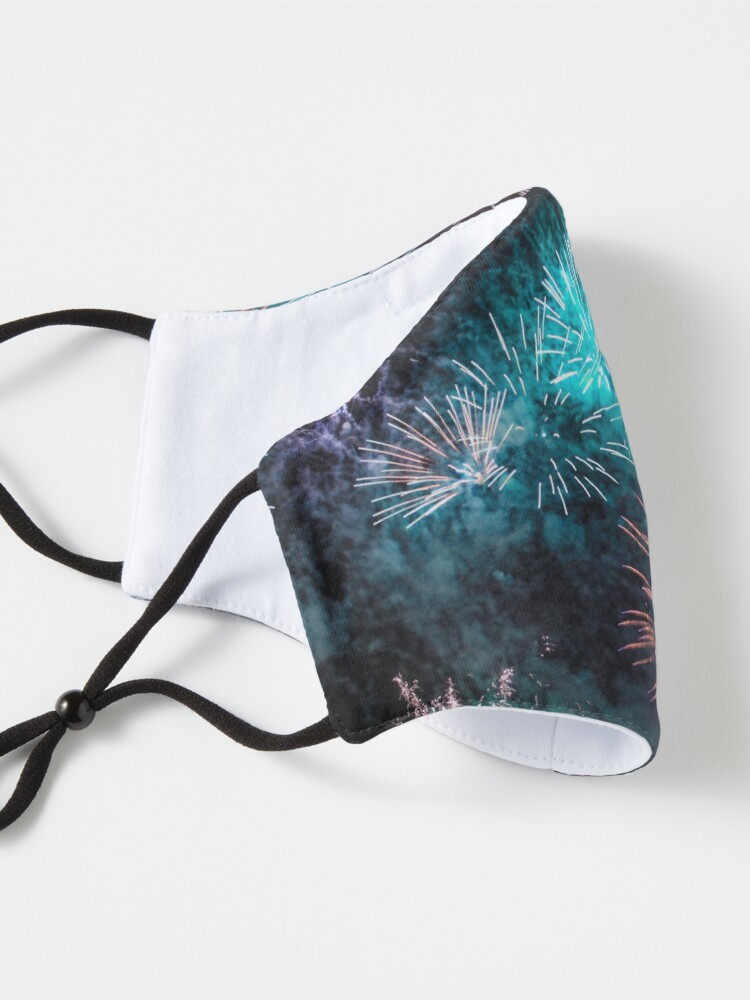 Alternate view of Fireworks Mask
