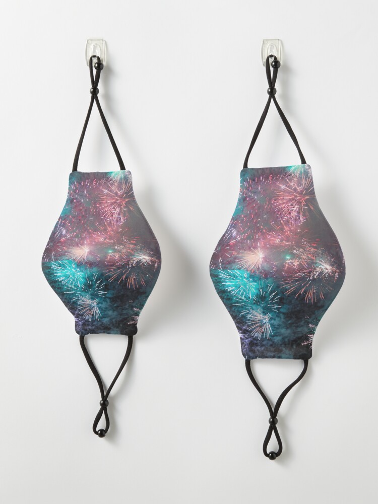 Alternate view of Fireworks Mask