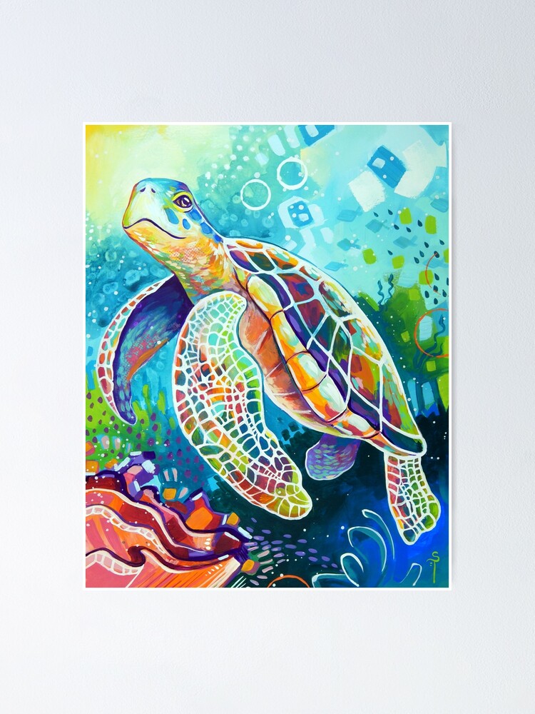 Mosaic Sea Turtle