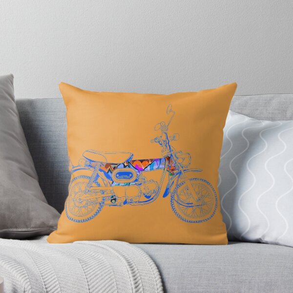 Item preview, Graffiti Art Motocicleta Azul designed and sold by SketchEguy.