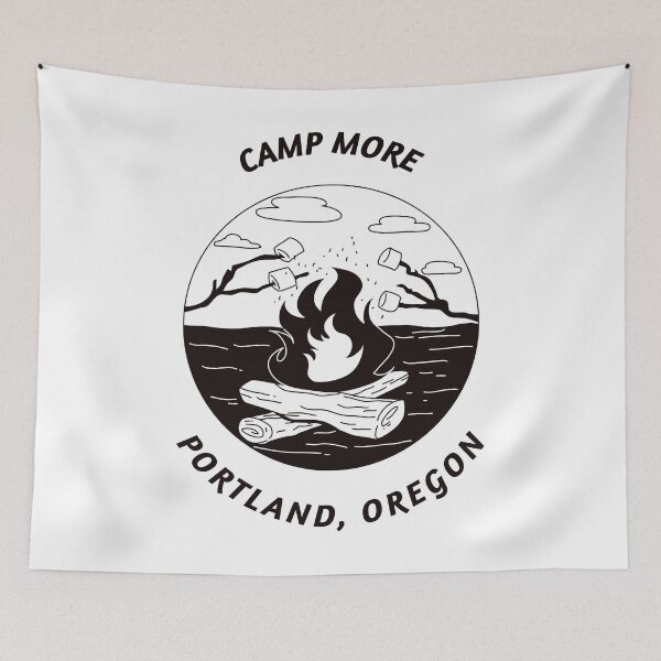 Item preview, Portland Oregon Camp More Collection designed and sold by VHIndy-Tees.