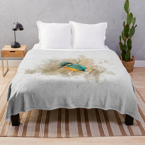 Item preview, Common Kingfisher Watercolour Photograph II designed and sold by Jane Stanley Photography.