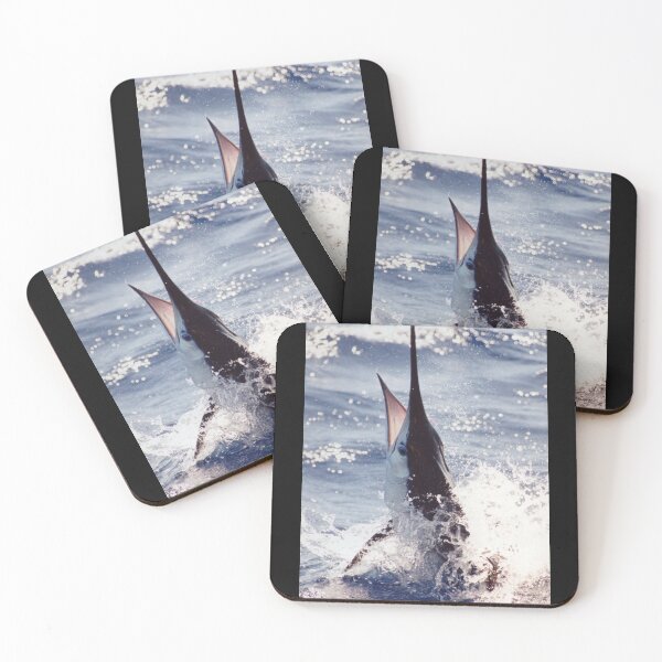 Item preview, MARLIN 4 - fish - waterscape  (ED01) designed and sold by Elisabeth Dubois.