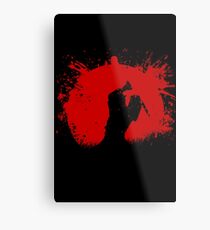 Samurai Sunrise Metal Print