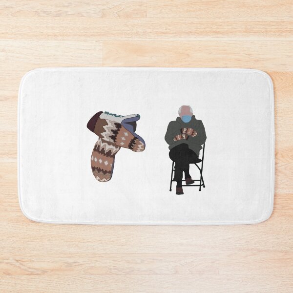 Item preview, Bernine Sanders Mittens Meme Presidential Inauguration Sticker Pack designed and sold by tiktokmemeshop.