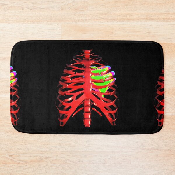 Item preview, Psychedelic Heart in Rib Cage designed and sold by Arcane  Adorable.
