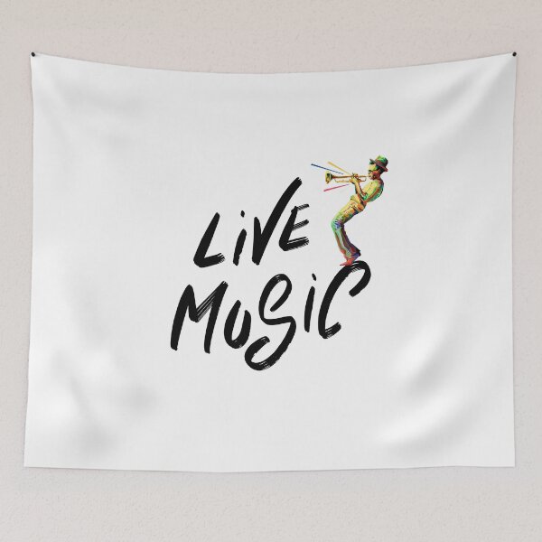 Item preview, Live music designed and sold by BubbleMerchON.