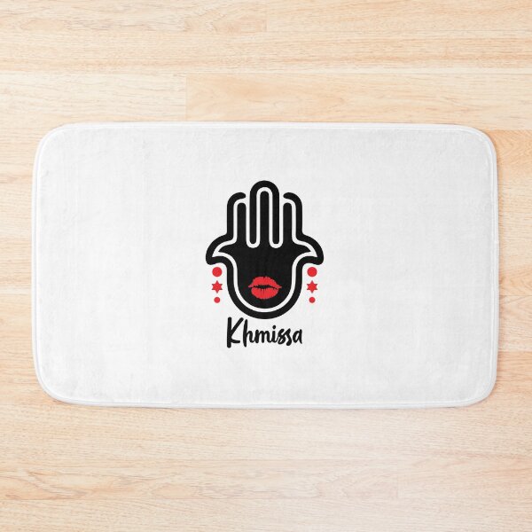 Item preview, Khmissa design red black designed and sold by norbelart.