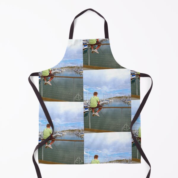 Item preview, a fishing we will go - fish - people - waterscape (ED01) designed and sold by Elisabeth Dubois.