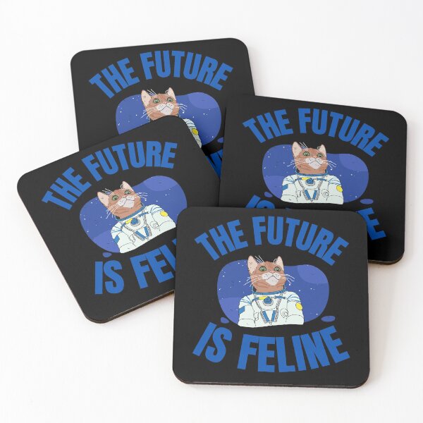 Item preview, The Future is Feline Cat designed and sold by Designs24U.