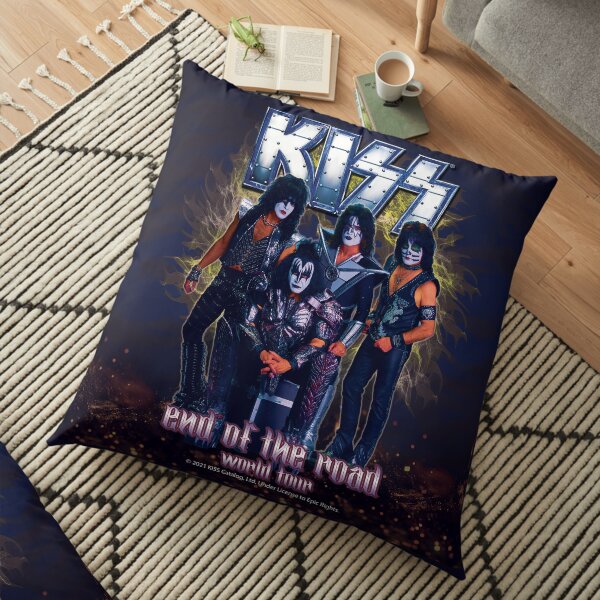 KISS Band-End of the Road World Tour Floor Pillow