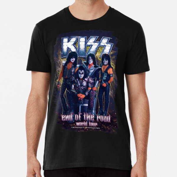 kiss tour t shirt products for sale