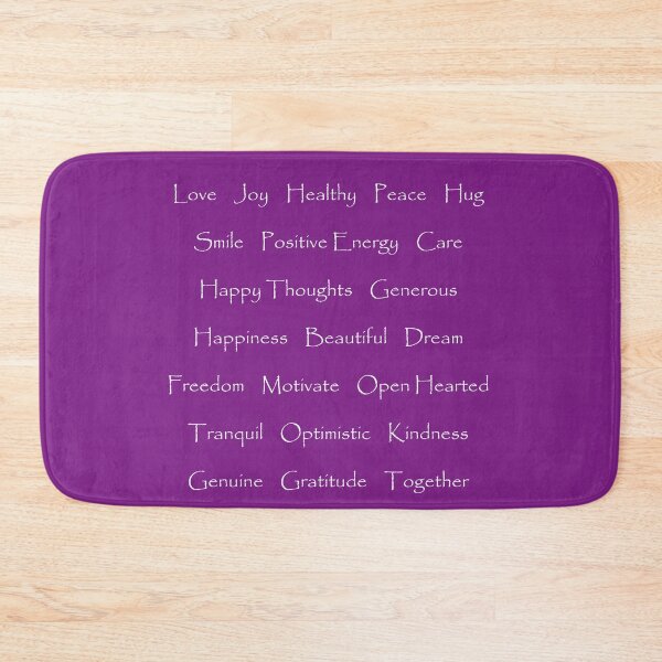 Item preview, Positive Energy Words Hug purple designed and sold by oxoxoxo.