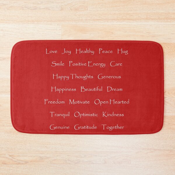 Item preview, Positive Energy Words Hug red designed and sold by oxoxoxo.