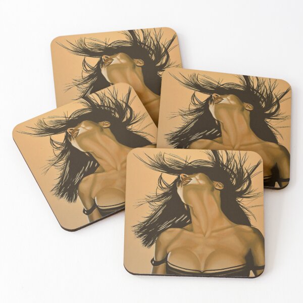 Item preview, Salma Hayek Painting designed and sold by PaulMeijering.