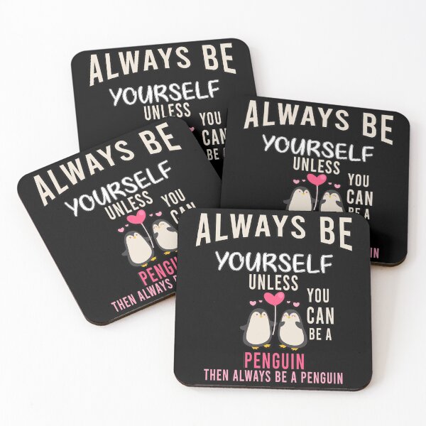 Item preview, Always be a Penguin - funny penguin  designed and sold by MR20.