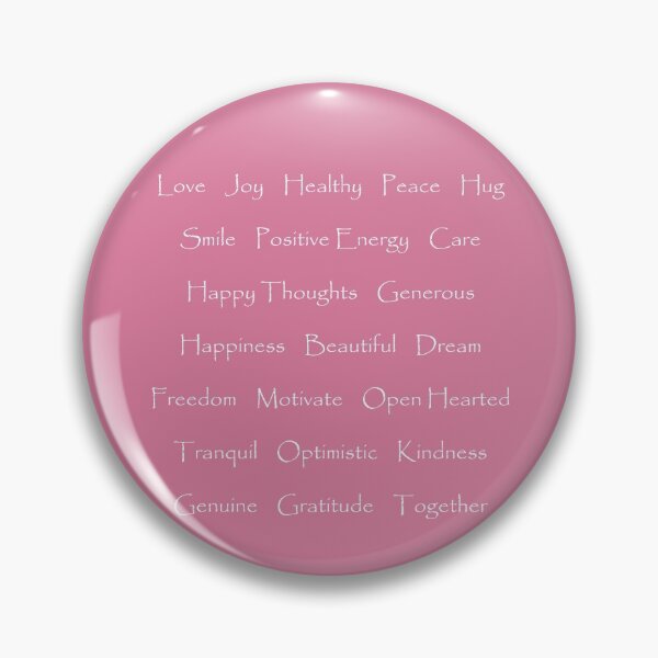 Item preview, Positive Energy Words Hug soft pink designed and sold by oxoxoxo.